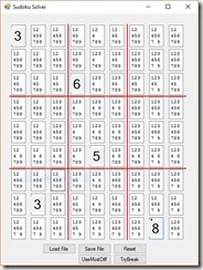 SudokuSolver v1 UI